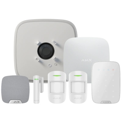 Ajax Superior Wireless Alarm Kit4 S, White (90769)